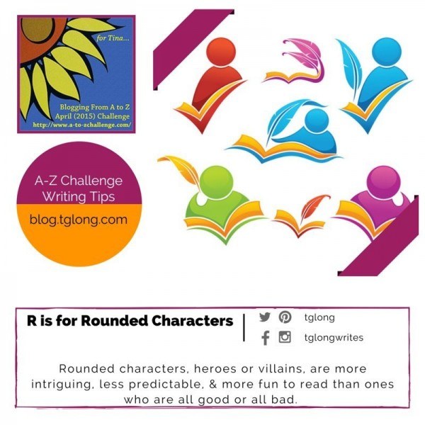 A-Z Challenge: R is for Rounded Characters