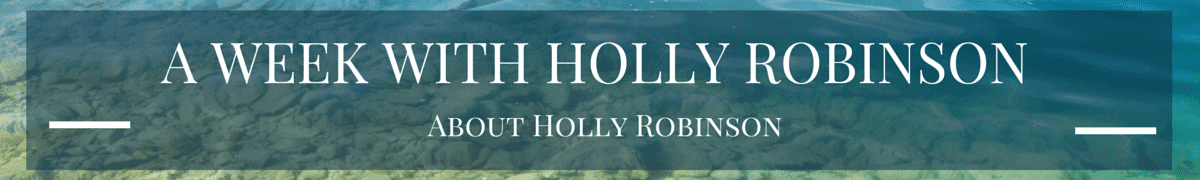 A Week with Holly Robinson: About Holly Robinson