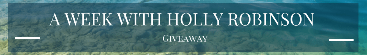 A Week with Holly Robinson: Giveaway