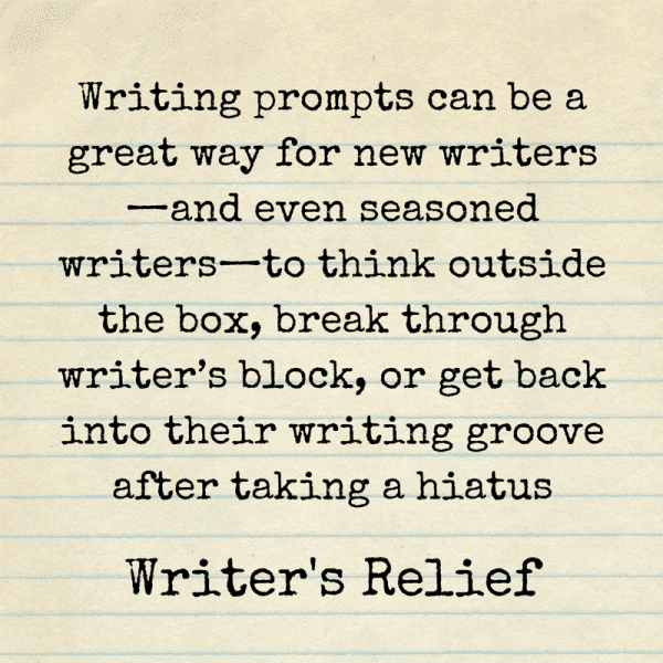 Writer's Relief