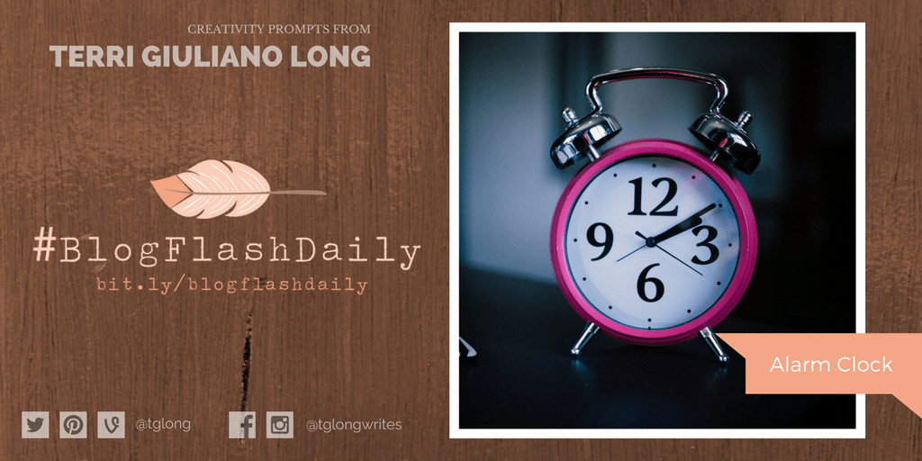 #BlogFlashDaily Creativity Prompt: ALARM CLOCK