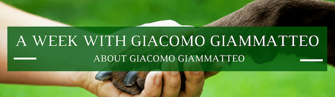 A Week with Giacomo Giammatteo: About Giacomo Giammatteo