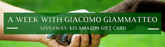 A Week with Giacomo Giammatteo: Giveaway